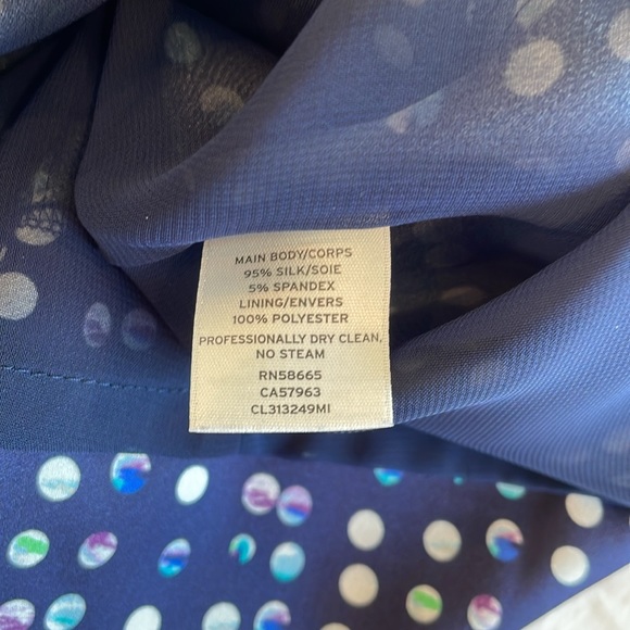 Classiques Entier silk polka dot dress - Picture 3 of 3